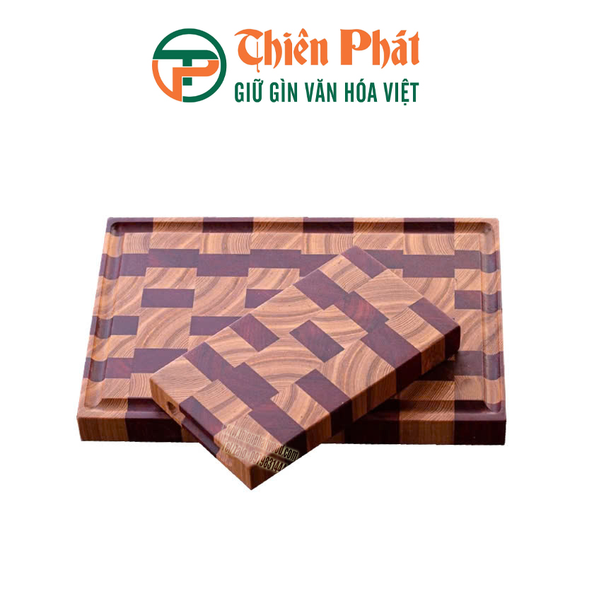 Thớt được làm từ gỗ xà cừ